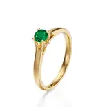 Pierścionek ze szmaragdem naturalnym AJPZ_131